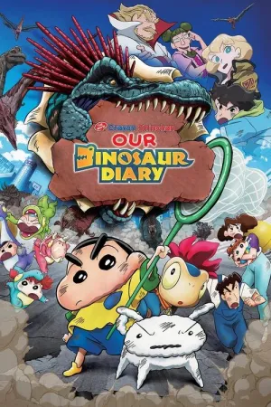Crayon Shin-chan: Ora's Dinosaur Diary 2024 Poster