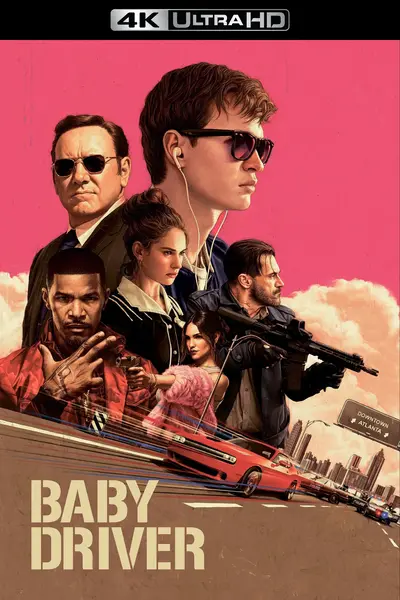 Baby Driver 2017 Poster